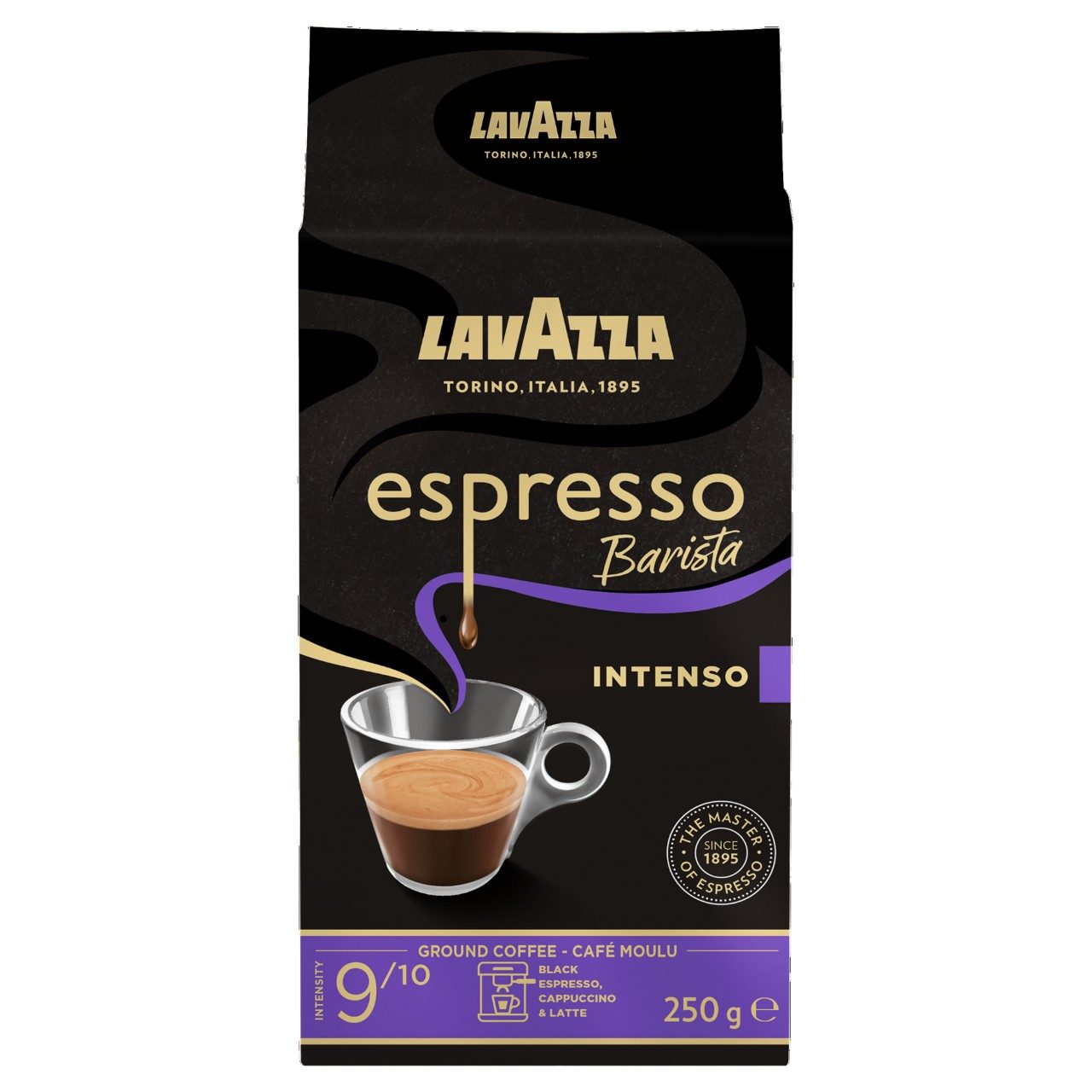 Lavazza Koffie Espresso Barista Perfetto Gemalen Packs X Gram