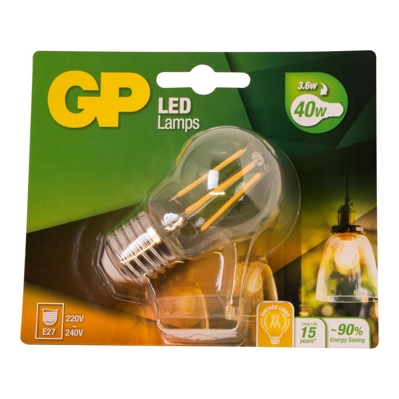 Charlotte Bronte Ongemak Heerlijk GP LED-lamp Filament Mini Globe 4-40W E27 Doos | dekweker.nl